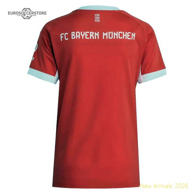 First-class 2025-2026 Bayern Munich Home Kit (womens) - Great Value