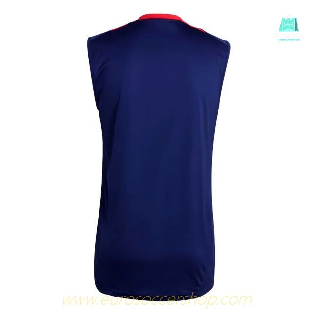2024-2025 Man Utd Sleeveless Jersey (Night Indigo) (Hojlund 9)