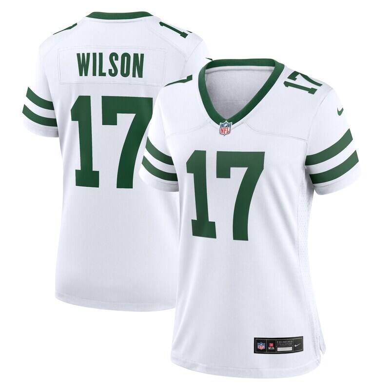 None Garrett Wilson New York Jets Great Value Game Jersey Football App