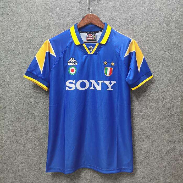 Authentic Elite Premium Quality Juventus 9596 Retro Away Shirt