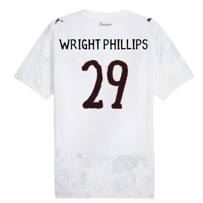 2025-2026 KIDSUPER x Manchester City CWC Shirt (White) (Wright Phil...