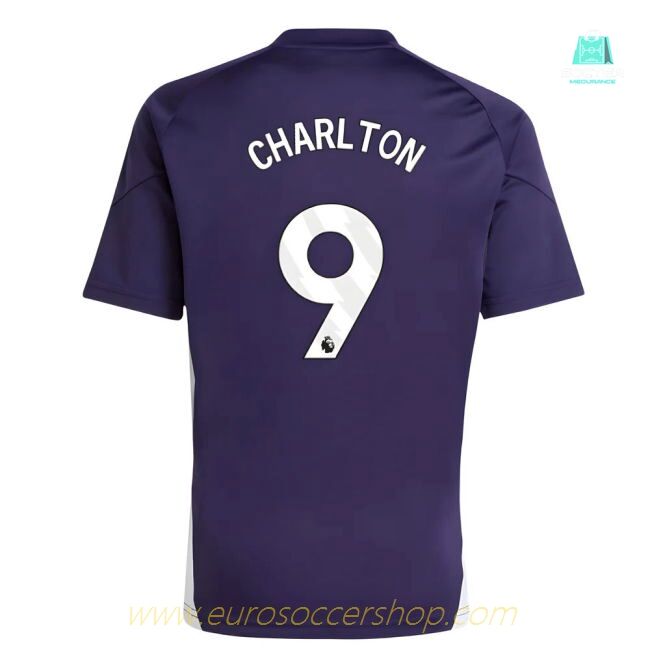 2025-2026 Man Utd Training Jersey (Aurora Plum) - Kids (Charlton 9)