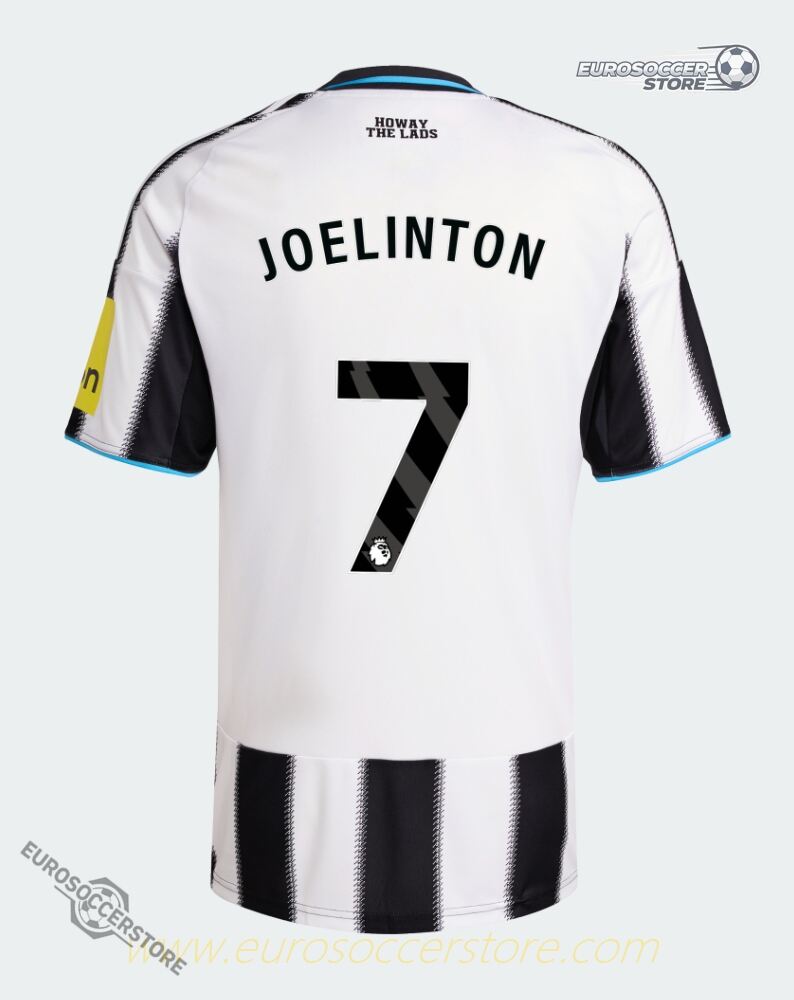 Newcastle United 25-26 Home Jersey with JOELINTON 7