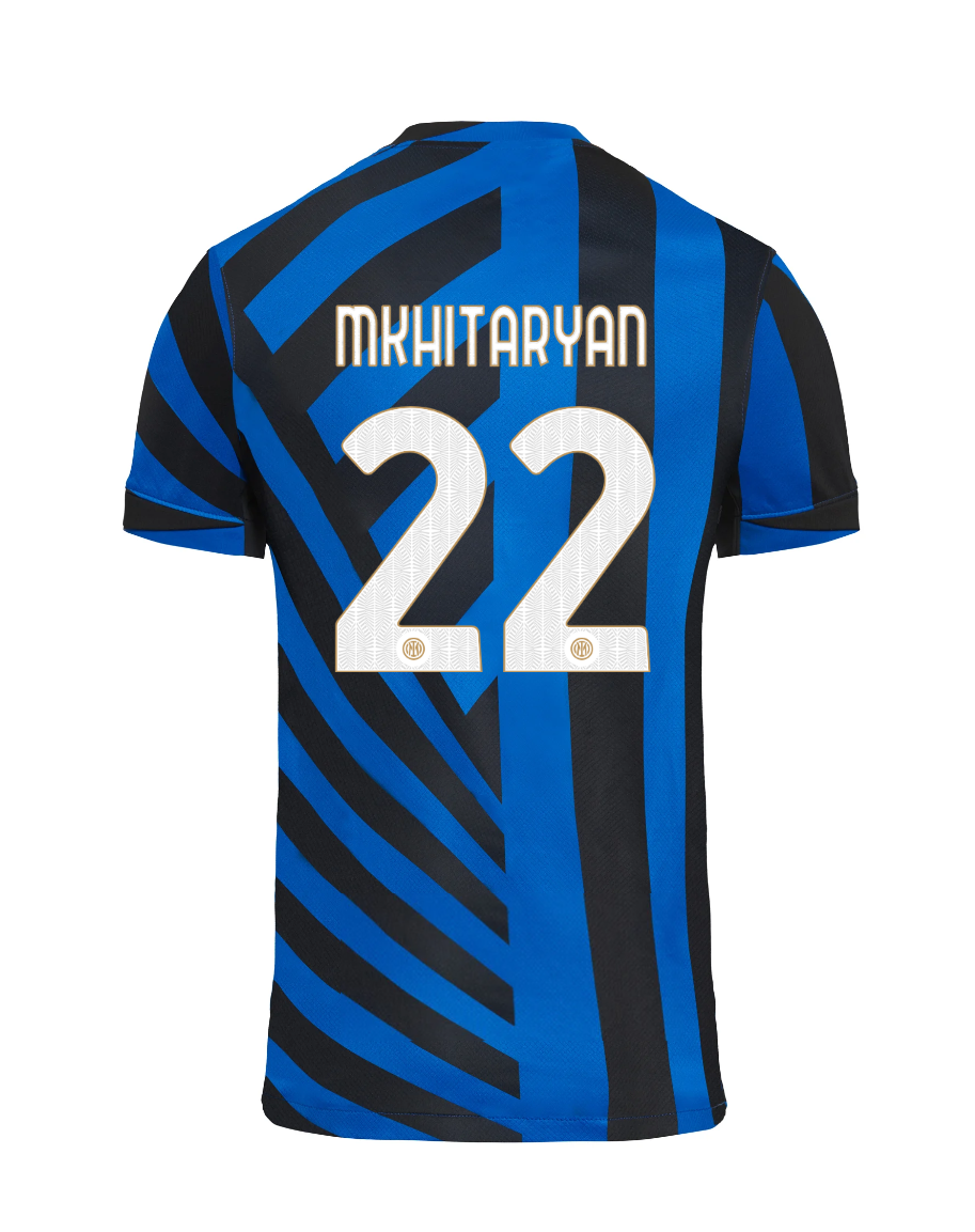 Inter Milan 24-25 Season Home Jersey MKHITARYAN Number 22