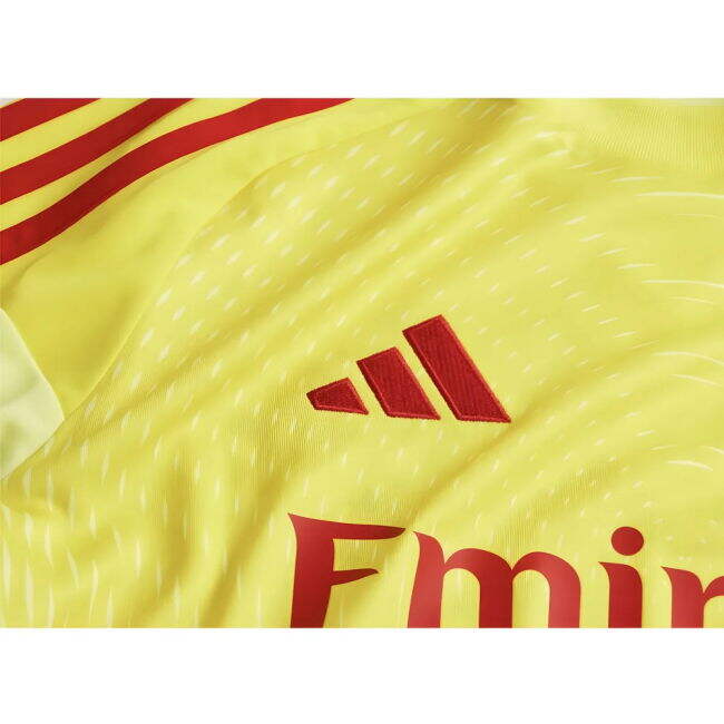 2025-2026 Arsenal Home Goalkeeper Shirt (Yellow) - Kids