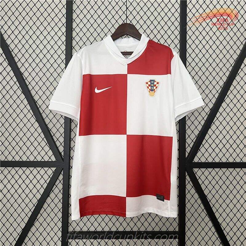 Croatia 2024 vintage Home Soccer Kit