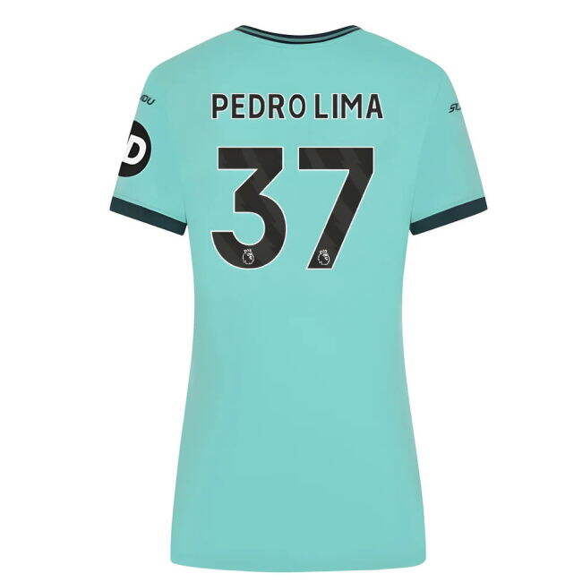 Wolves Wolves Away Shirt Womens Pedro Lima #37 Durable Material In...