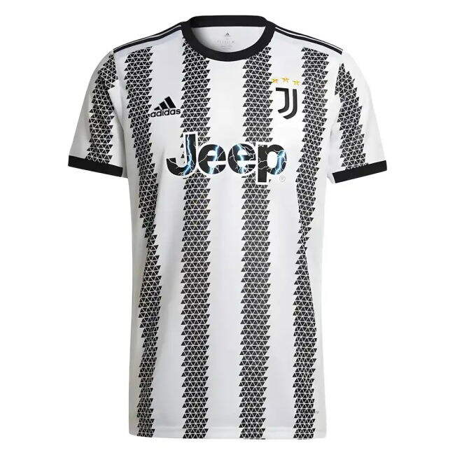 Genuine 2022-2023 Juventus Italian League Home Strip