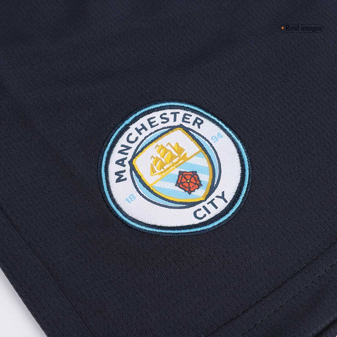 Manchester City Away Soccer Shorts 2024/25 Authentic Kit