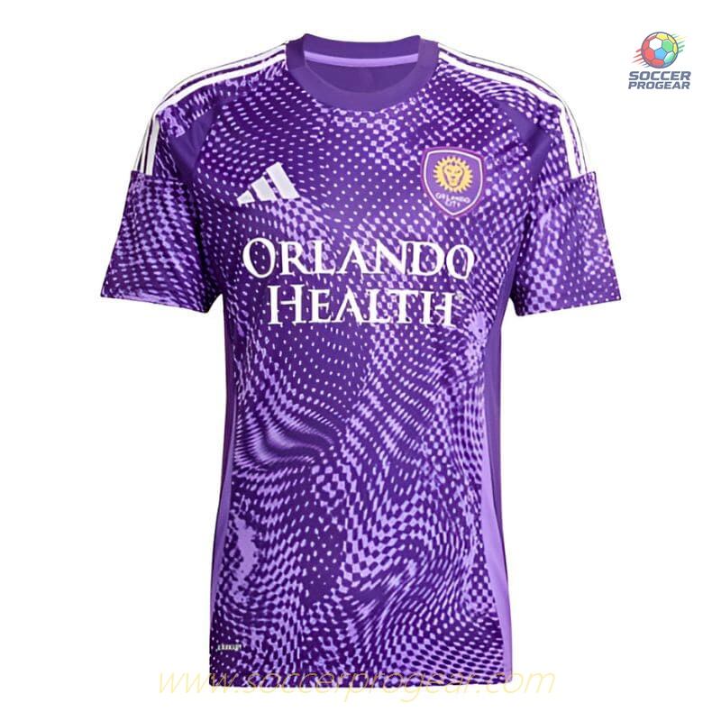 Orlando City Home Team Soccer Jersey 2025-26 Edition