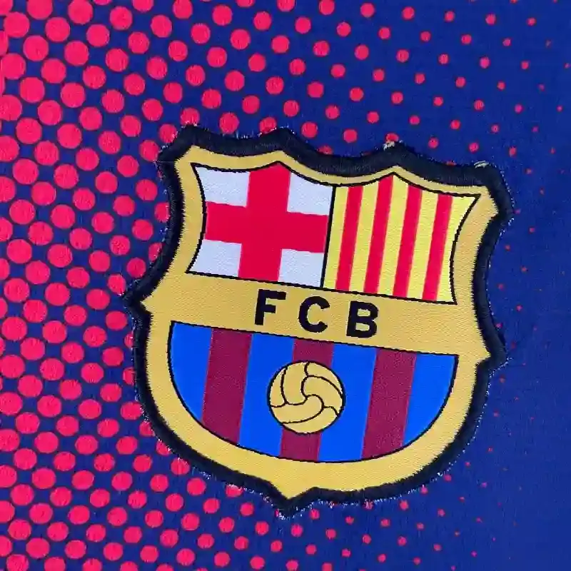 2012-2013 Long Sleeve Barcelona Jersey retro kit