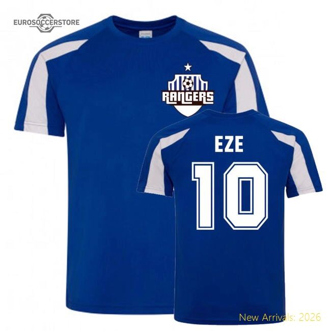 Official Eberechi Eze Qpr Sports Training Jersey (blue) - Premium