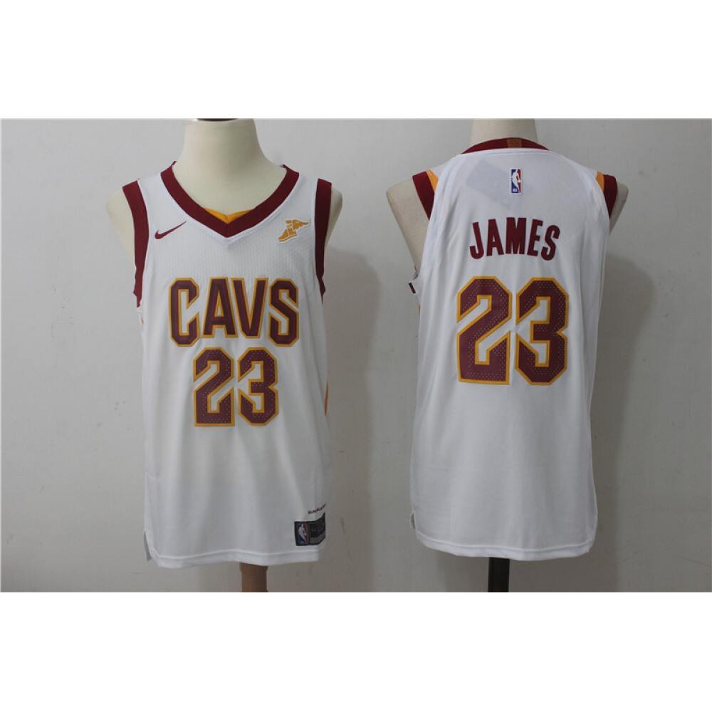 Durable Jersey LeBron James23 White - - Fan Favorite
