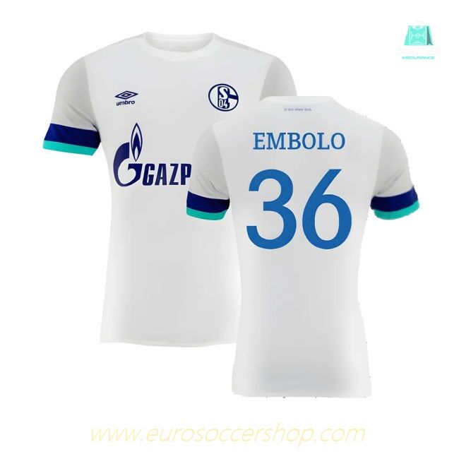 Schalke 2019-20 Away Shirt ((Mint) L) (EMBOLO 36)
