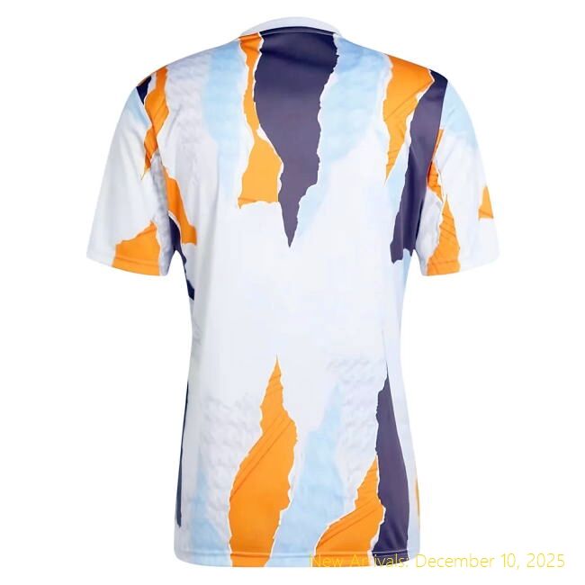 2024-2025 RM Real Madrid Pre-Match Professional Shirt (White/Crew