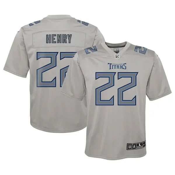 None Derrick Henry Game Jersey - Gray | NFL Player Jersey | NFL Footba