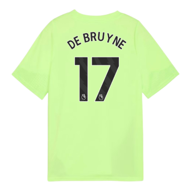 2025-2026 Man City Training Jersey (Fizzy Apple) - Kids (De Bruyne ...