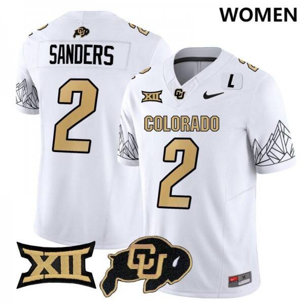 Women Ncaa Team #2 Shedeur Sanders Premium Football Jersey
