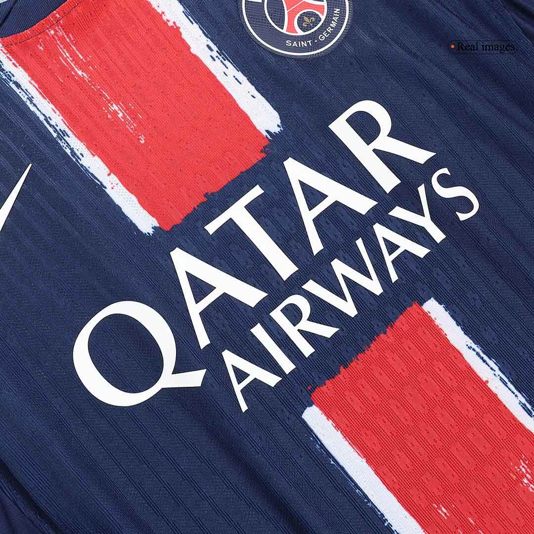 Player Verison PSG Home Soccer Jersey 2024/25 Authentic Kit