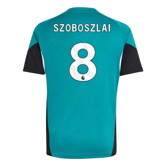 2025-20 Liverpool Training Football Shirt Szoboszlai Name & Number ...