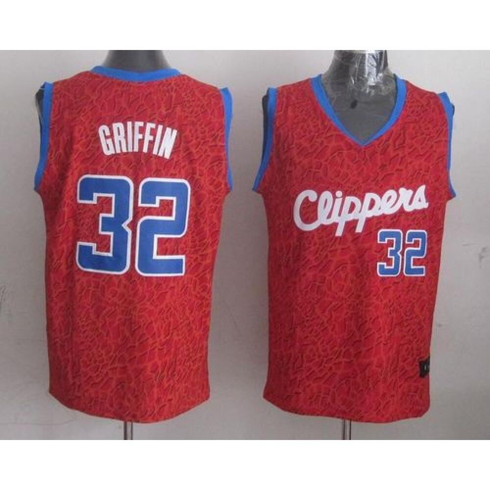 Authentic Jersey 32 - Red - Basketball Fan Gear