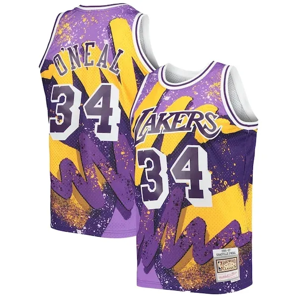 Shaquille O'Neal LAL Swingman Jersey - genuine replica-jersey #1