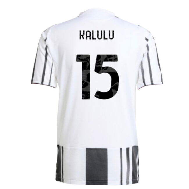 Juve Juventus Authentic Home Shirt Kalulu #15 Authentic Design Com...