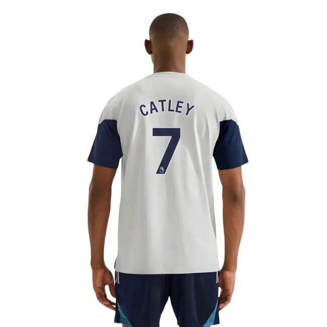 2025-2026 Arsenal Training Tee (Grey) (Catley 7)