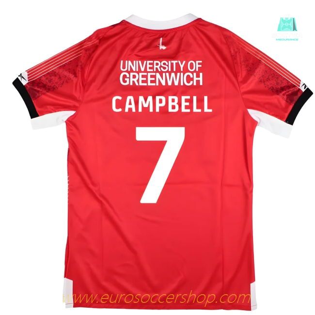 2025-2026 Charlton Athletic Home Shirt - Kids (Campbell 7)