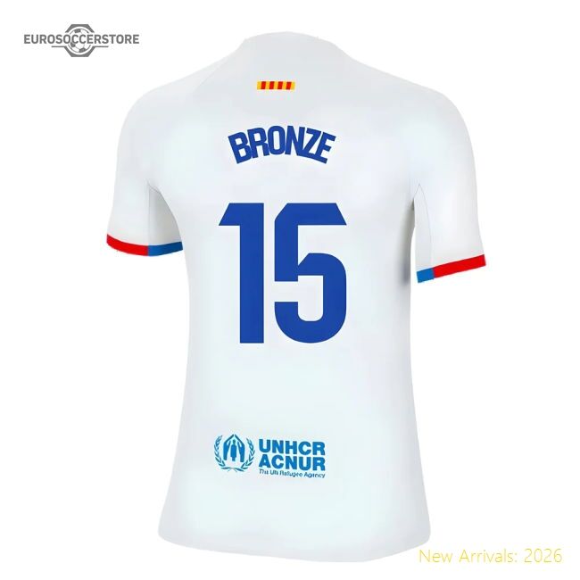 Premium Barcelona Away Bronze Jersey 2023-2024 Quick-dry