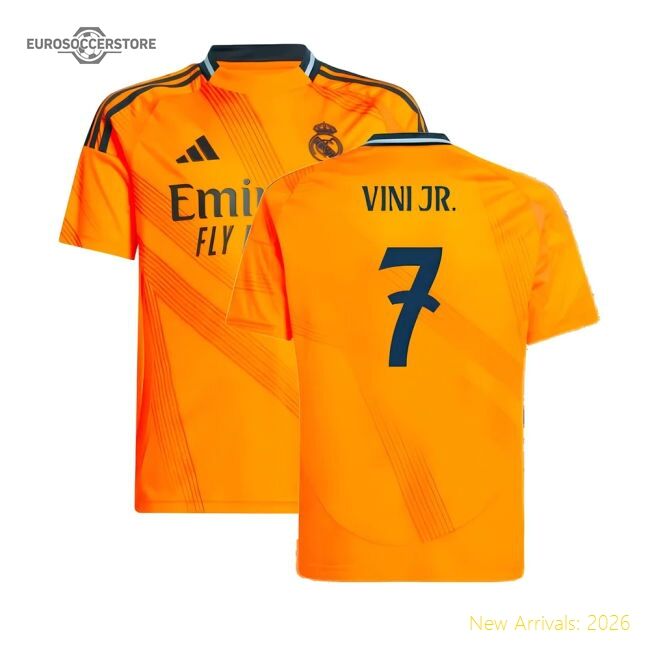 Real Madrid Spanish League Vini Jr. Away Pro-level Jersey Puma Drycell