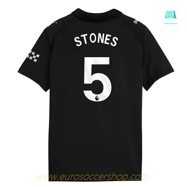2025-2026 Man City Away Shirt (Kids) (Stones 5)