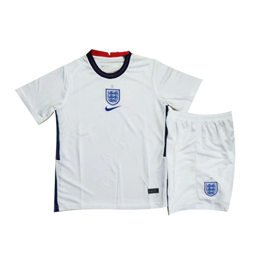 Kids England 2020 Home Soccer KitShirtShorts - Official Replica 19557