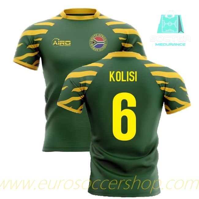 2025-26 Collection South Africa Home Shirt Libero Collection (Kolisi 6)