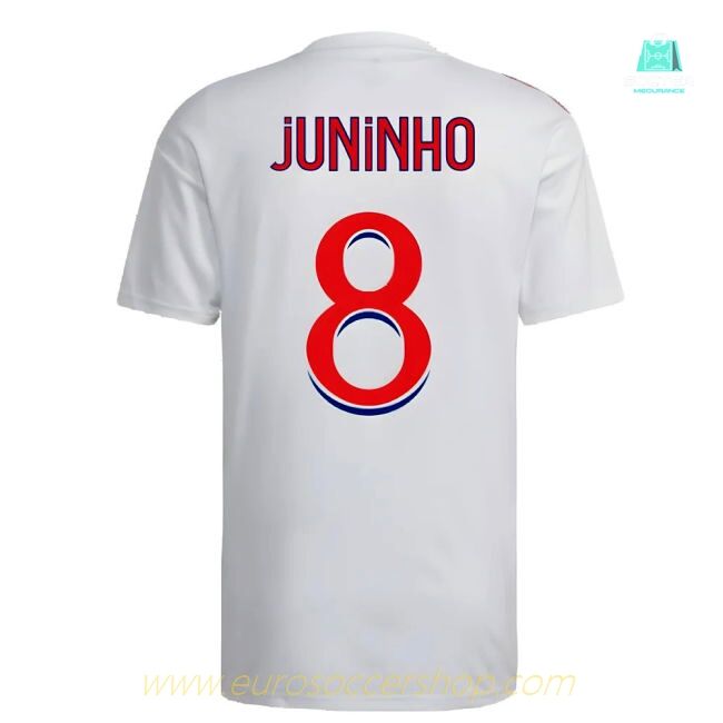 2022-2023 Olympique Lyon Home Shirt (JUNINHO 8)
