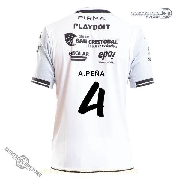 A.Peña 4 Away Jersey of Necaxa for the 24-25 Season