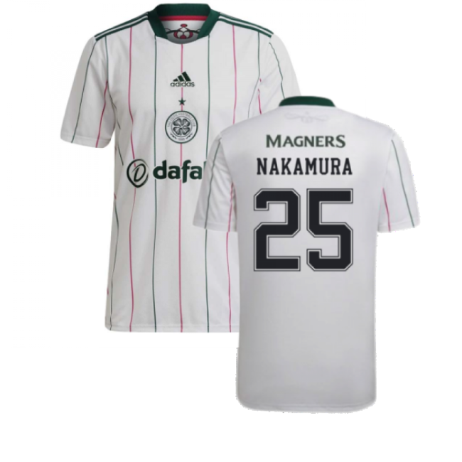Green And White Hoops Nakamura #25 Superior Craftsmanship Enthusias...
