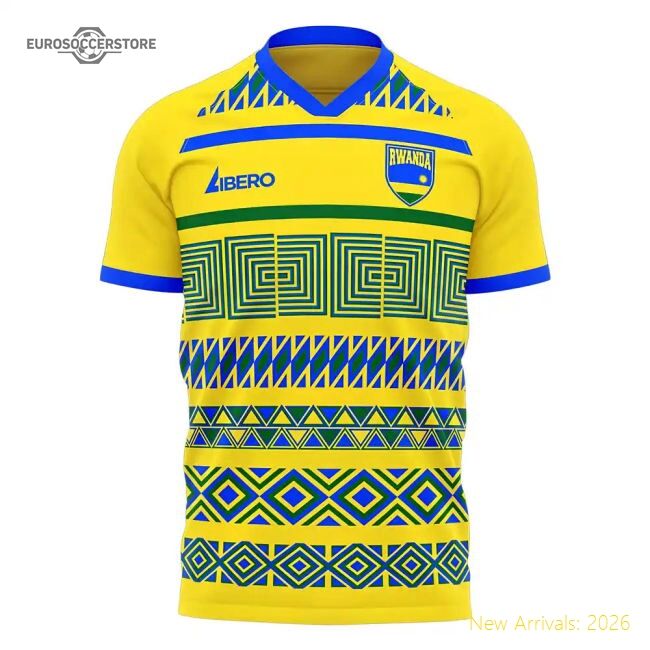 Rwanda Concept 20252026 Home Kit  Authentic Moisturewicking