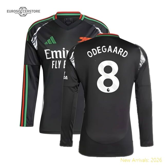Arsenal Odegaard Away Jersey Barclays Premier League Puma Drycell