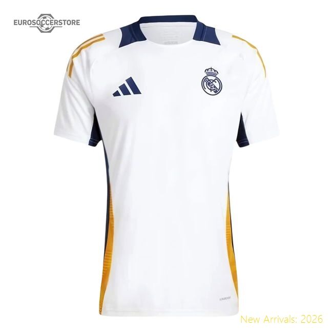 Exceptional 2024-2025 Real Madrid Training Tee (white) (beckham 23)