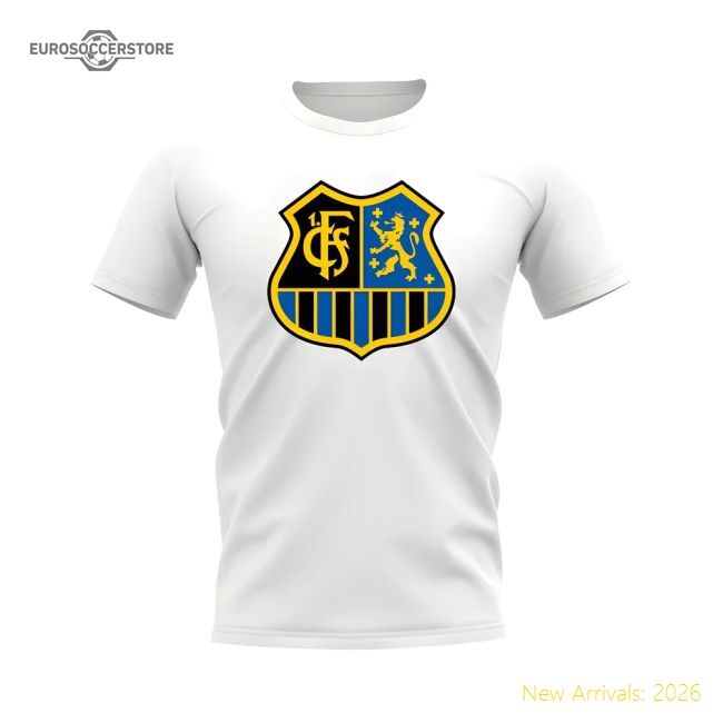 Saarbrucken Badge Supporter Tee (white) - Affordable - Premium Collection