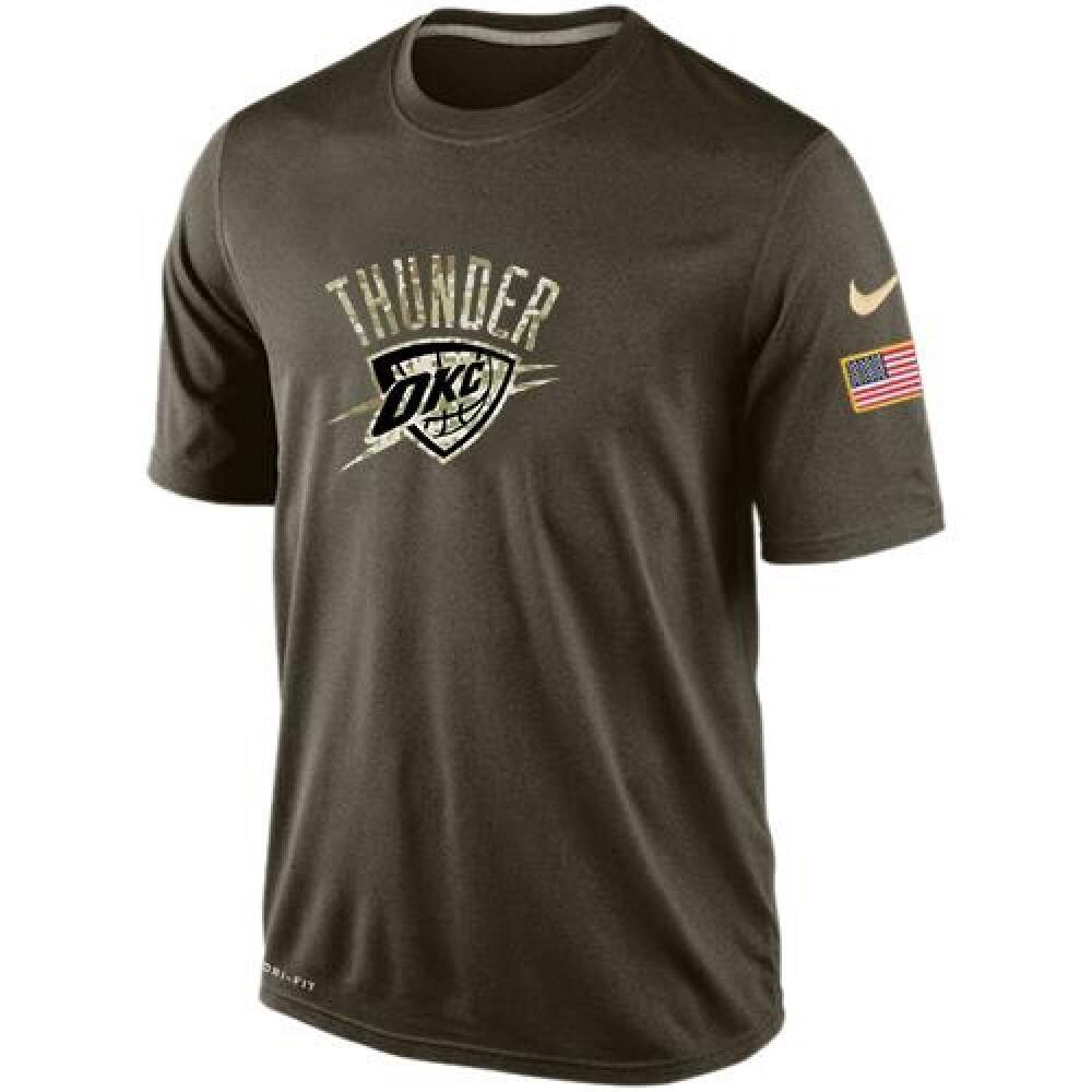 Men's Oklahoma City Thunder Salute To Service Dri-FIT T-Shirt