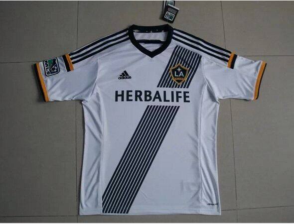 La Galaxy 201415 Home White Jersey Shirt - Official Replica 21424
