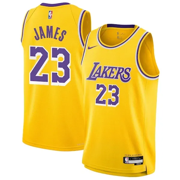 Pro-Grade LeBron James LAL NBA Jersey - Value Deal - Licensed Product