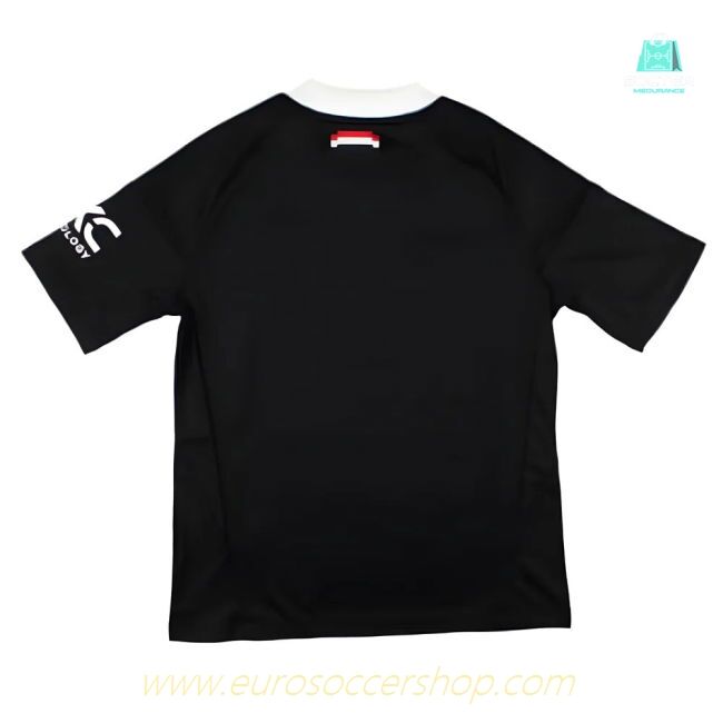 2024-2025 Man Utd Third Goalkeeper Shirt (Black) - Kids