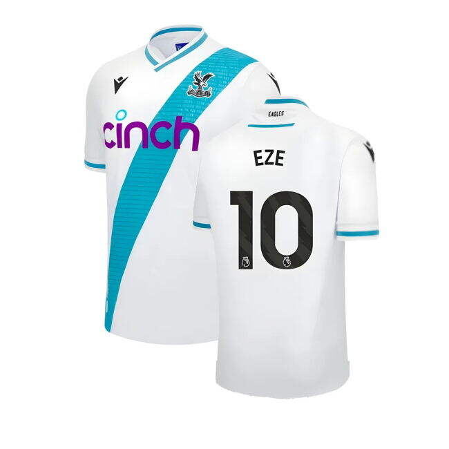 Fashionable Crystal Palace 2023-2024 Crystal Palace Away Shirt (EZE...