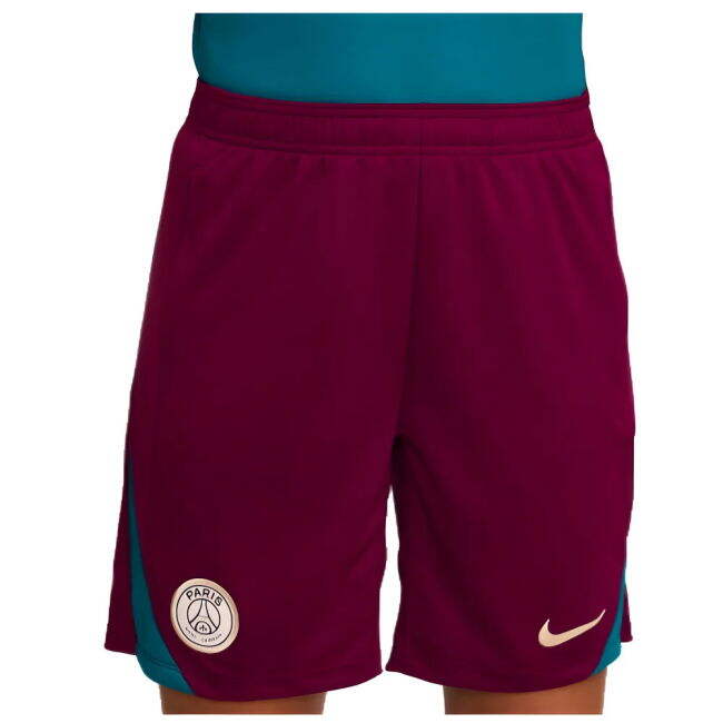 2024-2025 PSG Away Shorts (Burgundy)