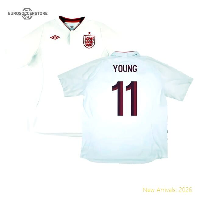 Professional England 2024-2025 Home Shirt - Temperature-control