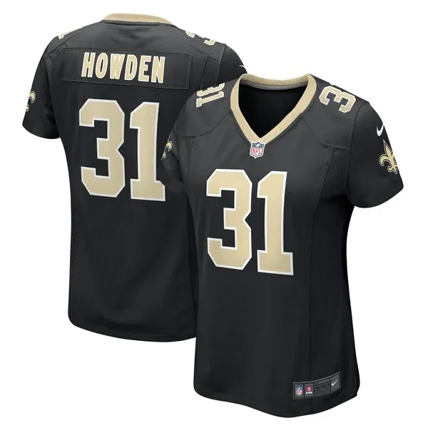 Performance New Orleans Saints Game Jersey - Premium Black NFL Fan ...
