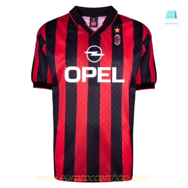 AC Milan 1996 Home Retro Shirt (Your Name)